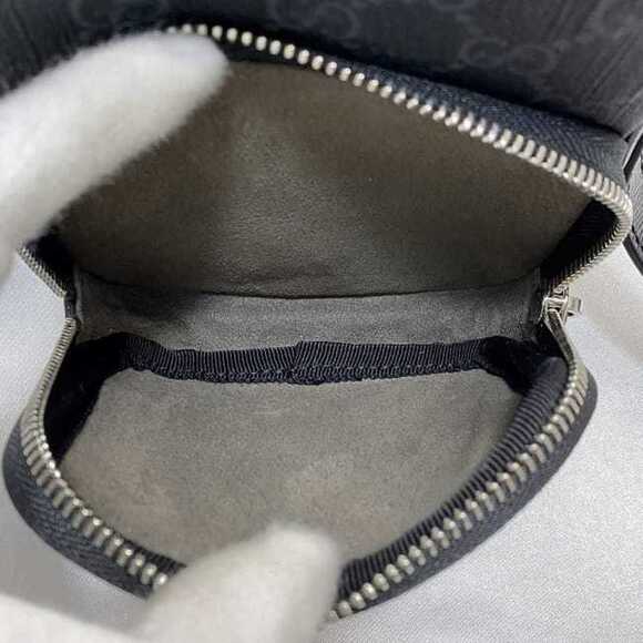 GUCCI Black Leather Shoulder Bag - Picture 9 of 11